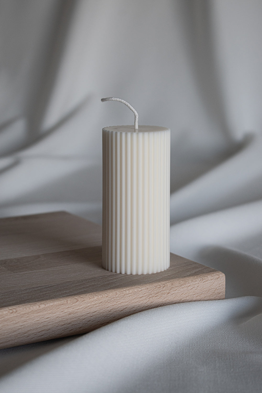 AMBA - Blockkerze Ivory