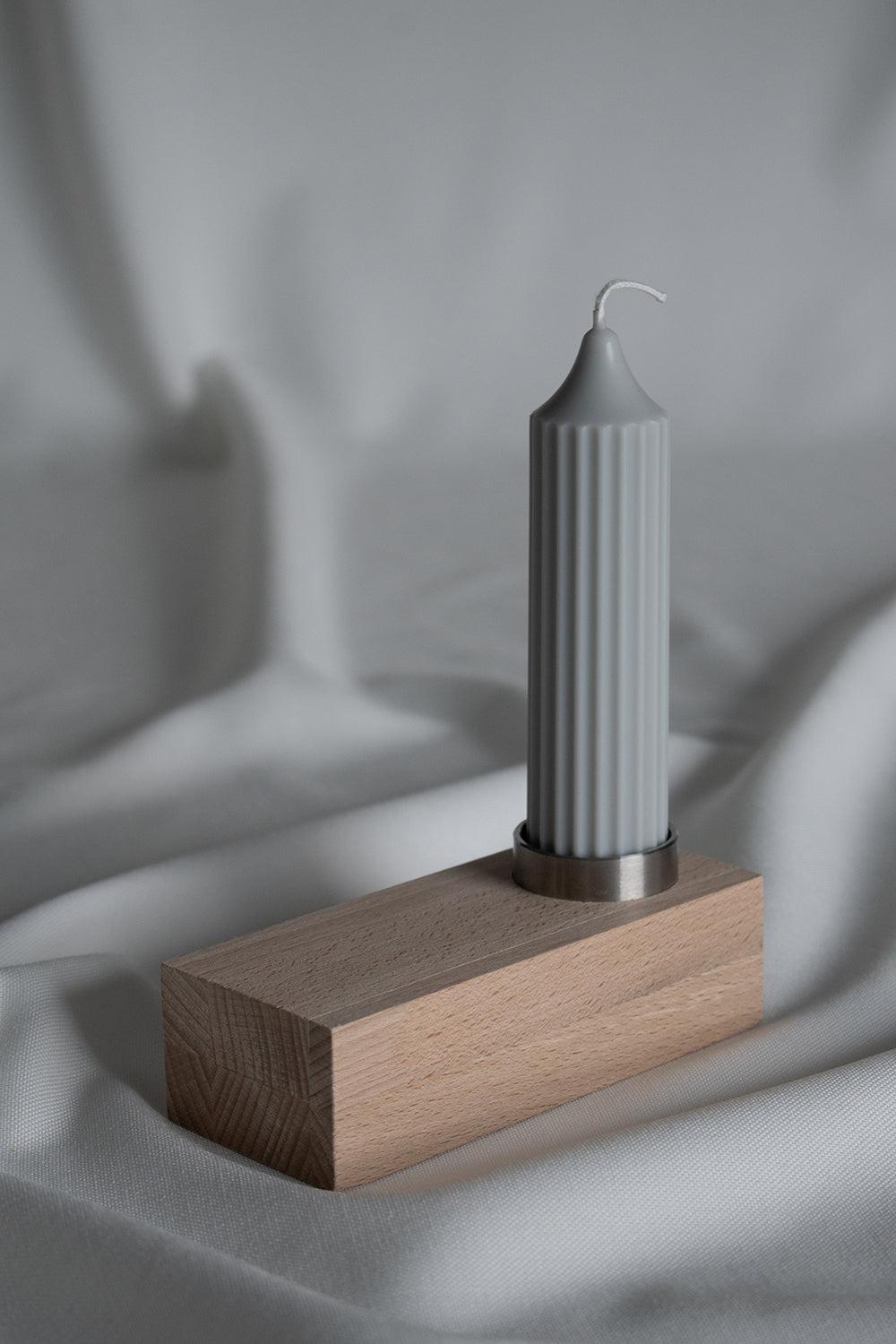 AZA - Kerzenständer Buchenholz