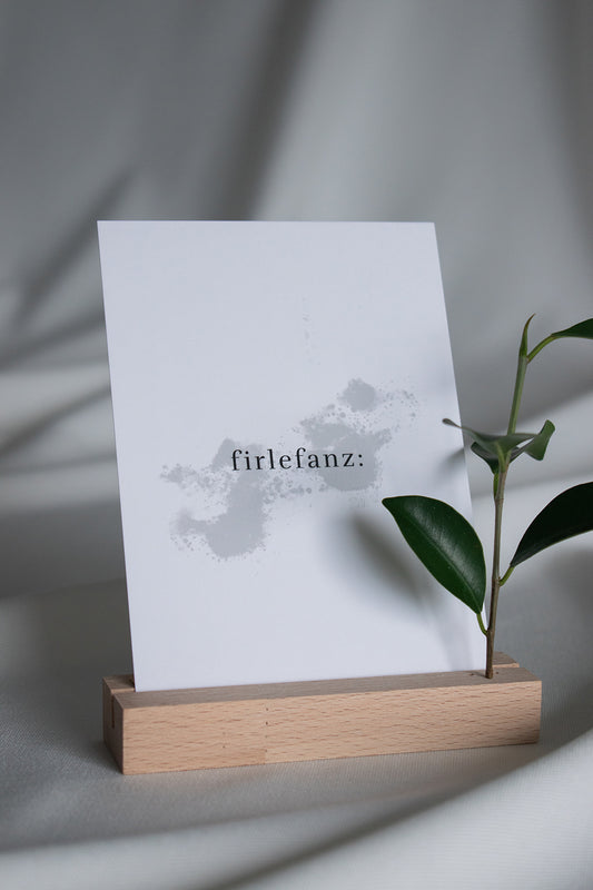 AZU - Kartenhalter Buchenholz