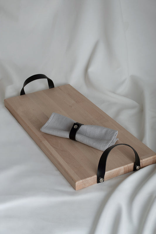 ALAY - Käsebrett mit Lederschlaufen