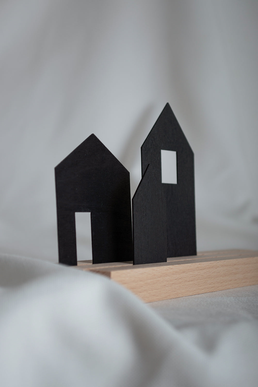 AMU - Häuschen im Set Schwarz