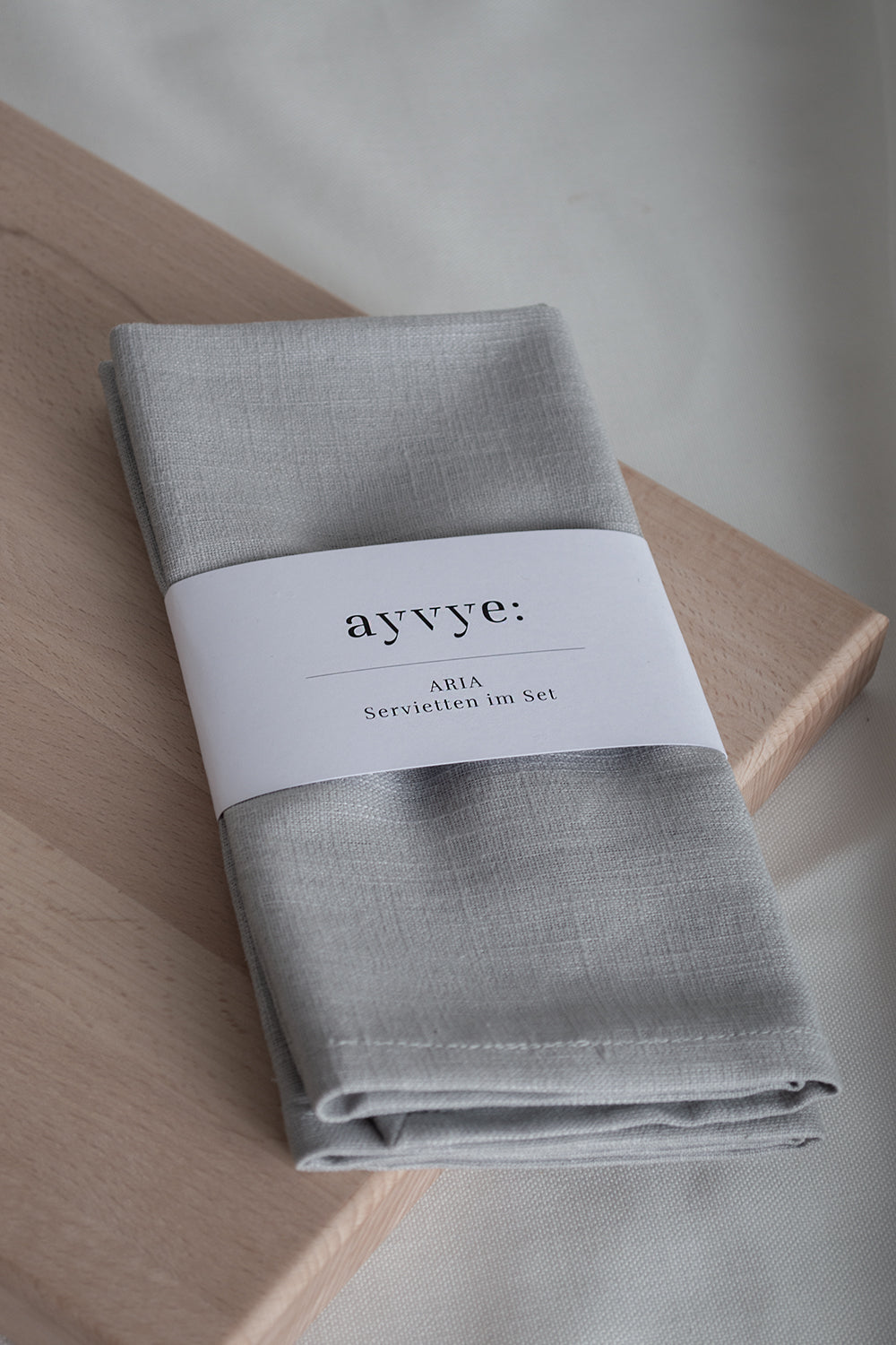 ARIA - Servietten Grau im Set