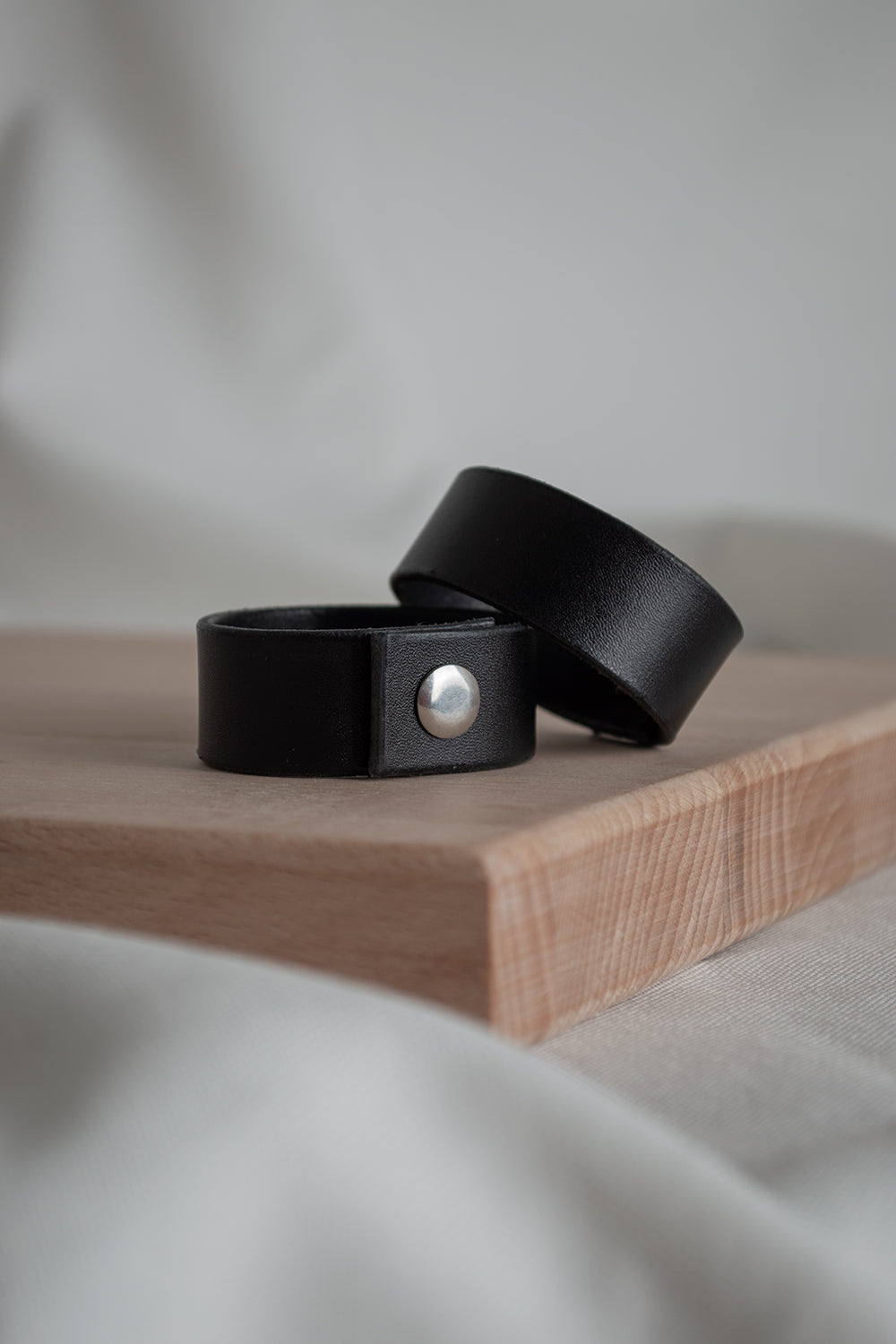 ASRA - Serviettenringe Leder im Set