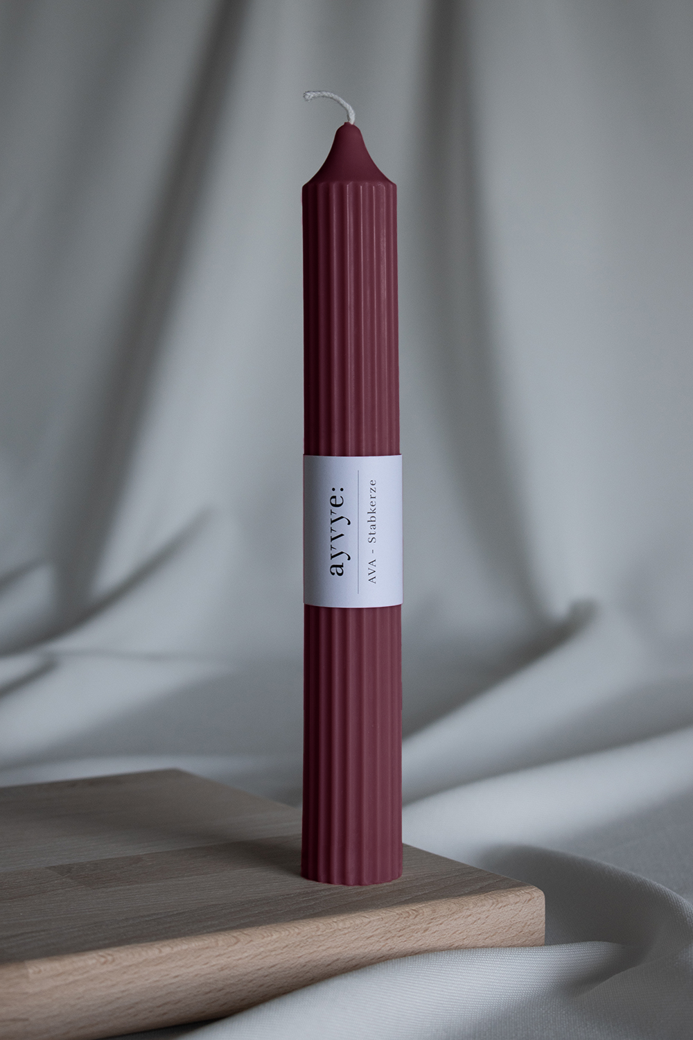 AVA - Stabkerze Burgunder